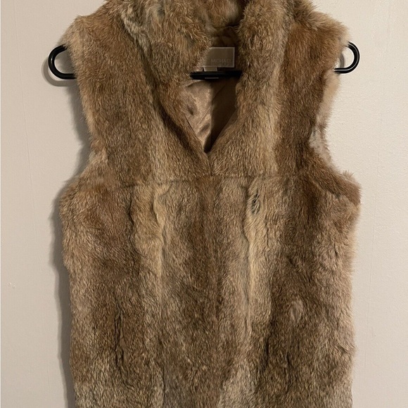 Michael Kors Rabbit Fur Vest - Women’s Large - Picture 4 of 4